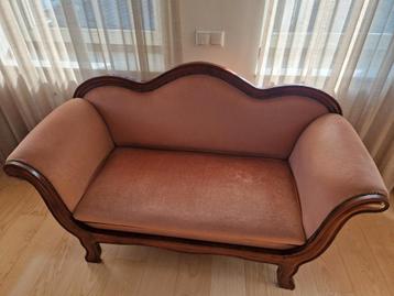 Vintage Tweezits Bankje beschikbaar voor biedingen