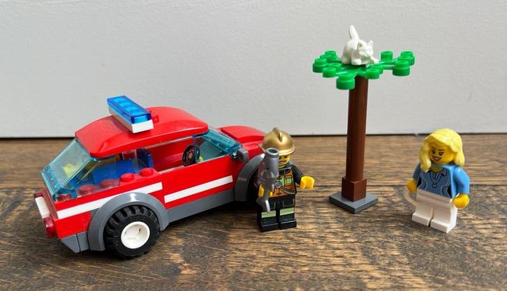 Lego City Brandweercommandant (60001) – compleet!, Kinderen en Baby's, Speelgoed | Duplo en Lego, Zo goed als nieuw, Lego, Complete set