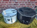 Marching drum, merk Majestic met koffer en stokken., Overige merken, Majestic, Ophalen of Verzenden, Niet bekend