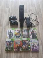 Xbox 360 slim 4gb + 2 controllers en 8 spellen, Spelcomputers en Games, Spelcomputers | Xbox 360, Ophalen of Verzenden, Gebruikt