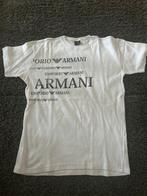 Armani T-shirt -, Ophalen, Zo goed als nieuw, Maat 46 (S) of kleiner, Wit