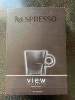 Nespresso set View Espresso en Lungo NIEUW, Nieuw, Glas, Overige stijlen, Kop(pen) en/of Schotel(s)