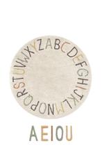 Kindervloerkleed ABC met losse Letters Lorena Canals, Kleed of Kussen, Lorena Canals, Nieuw, Customerservice@lorenacanals.com