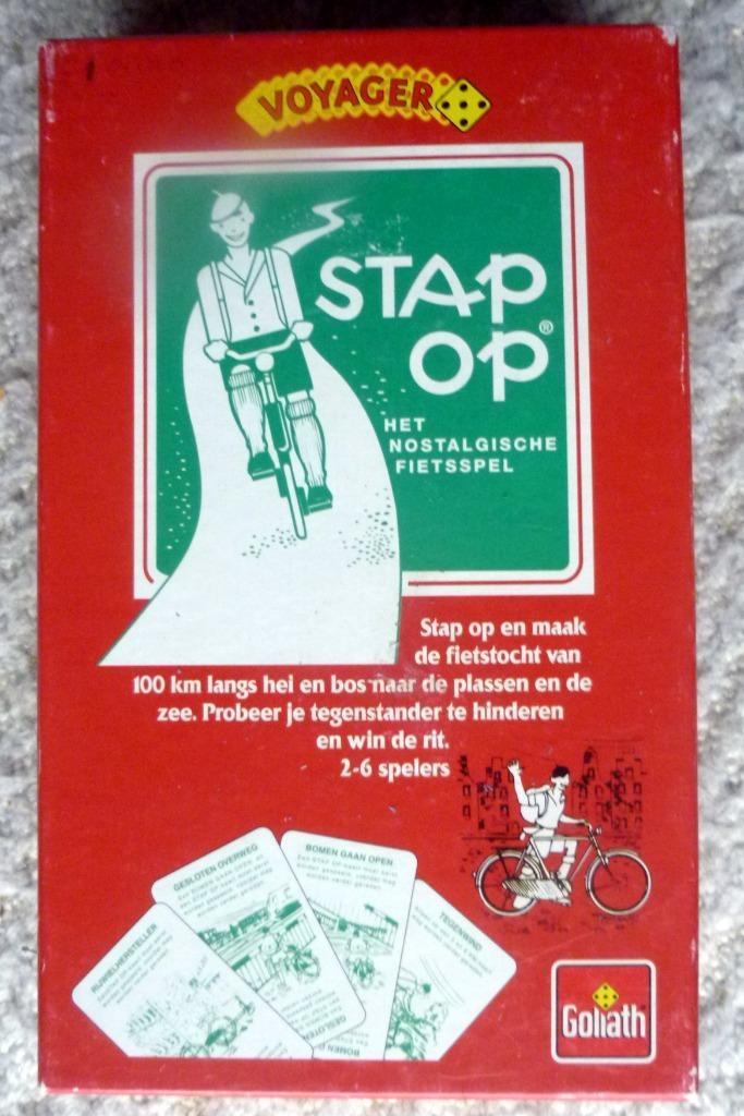 STAP OP ( KAARTSPEL ) COMPLEET  -Z.G.A.N., Hobby en Vrije tijd, Gezelschapsspellen | Kaartspellen, Zo goed als nieuw, Een of twee spelers