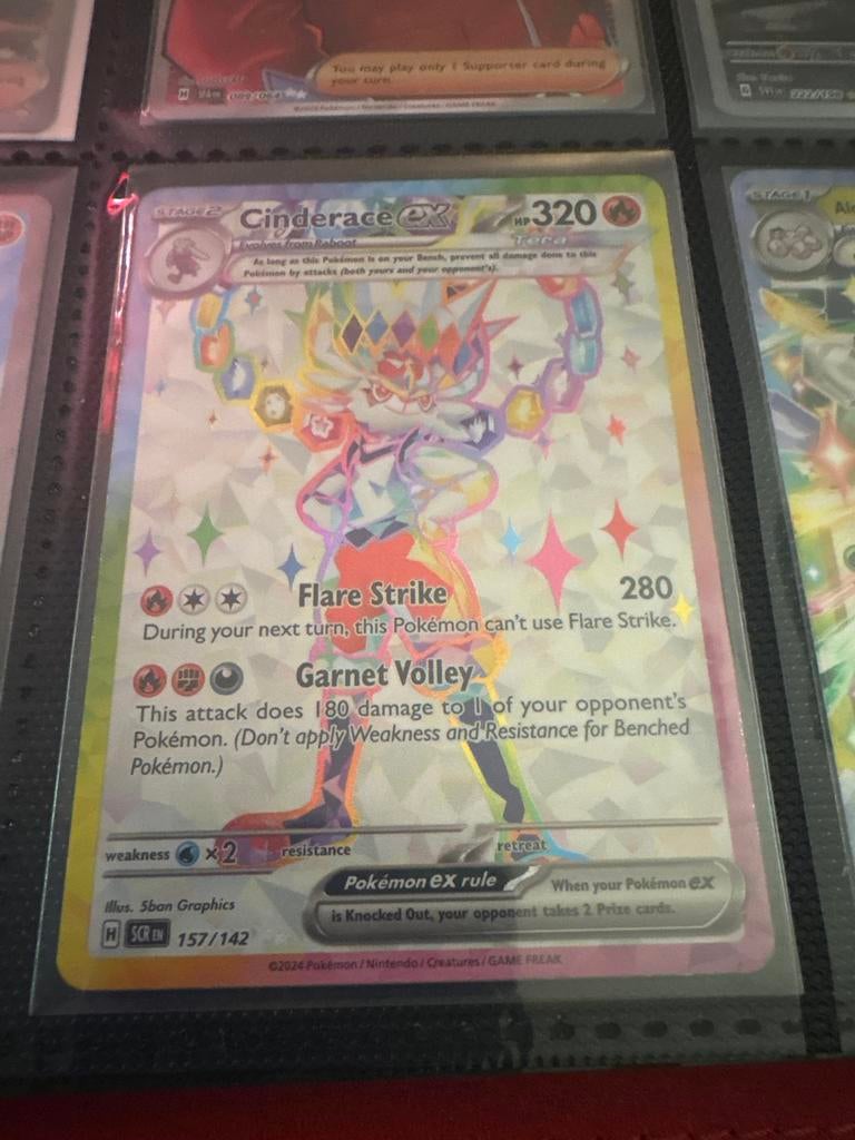 Cinderace ex 157/142 - Nieuw, Ophalen of Verzenden, Nieuw, Losse kaart, Foil