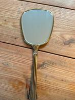 Vintage Handspiegel (messing) met Gouden Details, Minder dan 50 cm, Ophalen of Verzenden, Zo goed als nieuw, Minder dan 100 cm