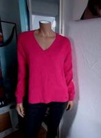 Leuke superzachte fuchsia roze trui van Garcia maat 42, Maat 42/44 (L), Ophalen of Verzenden, Roze, Gedragen