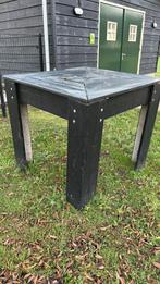 Houten tuintafel - Vierkant, Tuin en Terras, Tuintafels, Ophalen, Gebruikt, Vierkant, Hout