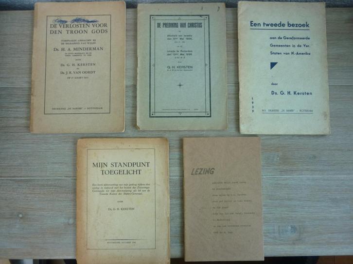 G.H. Kersten - De prediking van Christus, Boeken, Godsdienst en Theologie, Gelezen, Christendom | Protestants, Ophalen of Verzenden