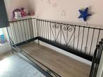 Ikea 90x200 Meldal Bed Frame and and Bed Base, Huis en Inrichting, 90 cm, Gebruikt, Eenpersoons, Metaal