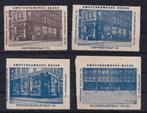X228) jaren 30 4x vignetten Amsterdamsche bazar, Ophalen of Verzenden, T/m 1940, Postfris
