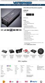 STEG DST1000II Monoblok versterker 1000W RMS Compact, Auto diversen, Autospeakers, Hifi-Focus, Aalsmeerderweg 173 1432 CL, Aalsmeer