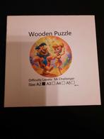 houten puzzel Flintstones, Ophalen, Minder dan 500 stukjes, Zo goed als nieuw, Legpuzzel