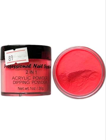 2 in 1 Acryl/Dipping Kleuren Poeder 30g. Nagels/Nailart. beschikbaar voor biedingen