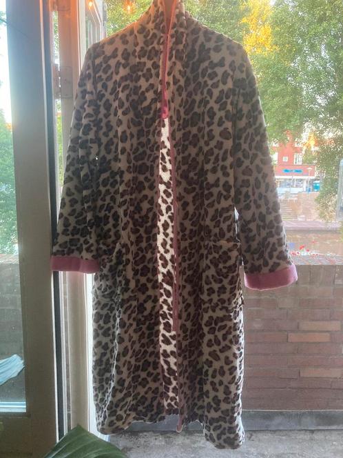 Badjas/ ochtendjas tijgerprint maat L, Kleding | Dames, Pyjama's, Zo goed als nieuw, Ophalen of Verzenden