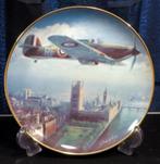 'Pride Of The RAF' Spitfire boven London, bord, Ophalen of Verzenden