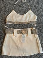 Zara broek rokje s met glitter riem met bijpassend top, Kleding | Dames, Overige typen, Verzenden, ., Zo goed als nieuw