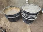 Speciekuipen - Set van gebruikte mortelkuipen, Ophalen, Kunststof, Gebruikt, Minder dan 60 cm