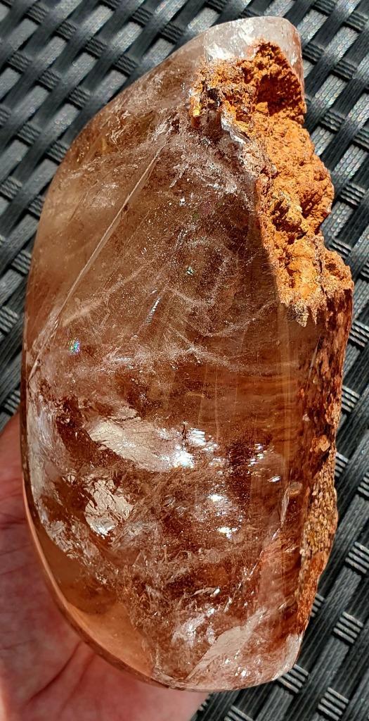 Lodoliet Droomkwarts Rutielkwarts Sjamaankwarts 1.2 K, Verzamelen, Mineralen en Fossielen, Mineraal, Verzenden