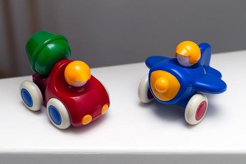Tolo Cementwagen en Vliegtuig, Kinderen en Baby's, Speelgoed | Speelgoedvoertuigen, Ophalen