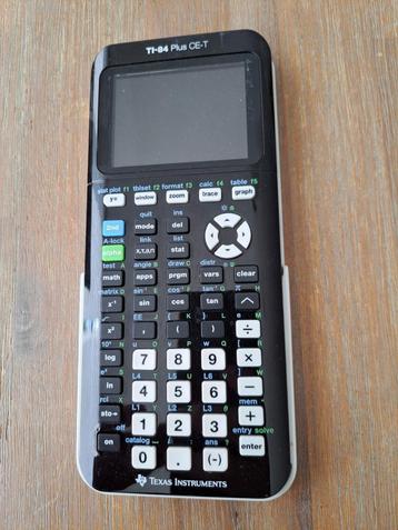 Texas instruments TI-84 plus CE-T grafische rekenmachine beschikbaar voor biedingen