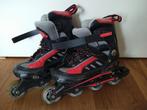 Inline Skates verstelbaar maat 36-39 zwart-rood, Overige merken, Verstelbaar, Inline skates 4 wielen, Gebruikt