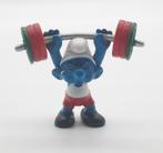 Gewichtheffer Smurf Olympische Spelen Belgisch team 2012, Ophalen of Verzenden, Zo goed als nieuw, Overige Smurfen, Poppetje, Figuurtje of Knuffel