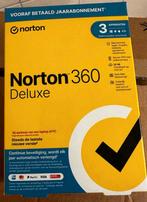 Norton 360 Deluxe, 1 jaar voorafgaand betaald, 3 apparaten, Nieuw, Ophalen of Verzenden