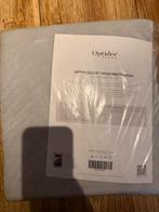 Optidee optipluche hoeslaken 90-100x200-220 grijs, Huis en Inrichting, Slaapkamer | Beddengoed, Hoeslaken of Sloop, Nieuw, Grijs