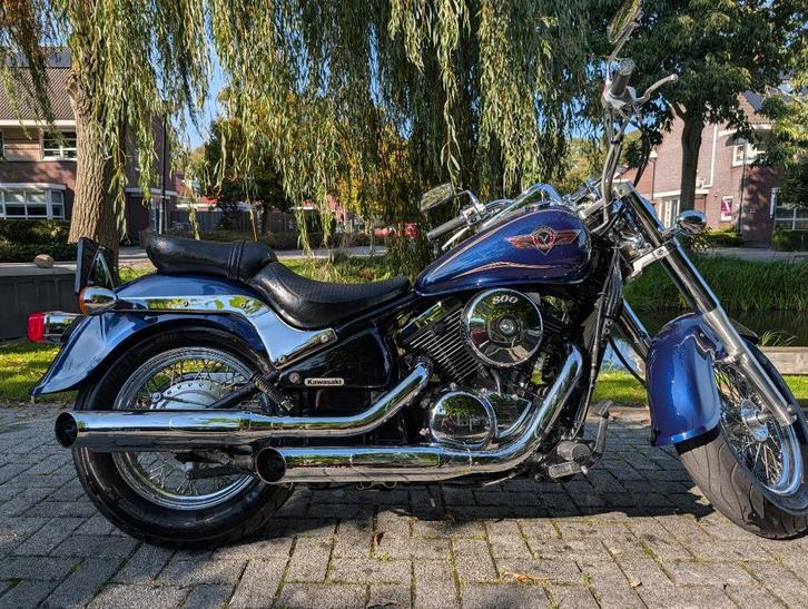 2004 Kawasaki Vulcan 800 Classic  *8860KM*, Motoren, Motoren | Kawasaki, Particulier, Chopper, meer dan 35 kW, 2 cilinders, Motorrijbewijs A