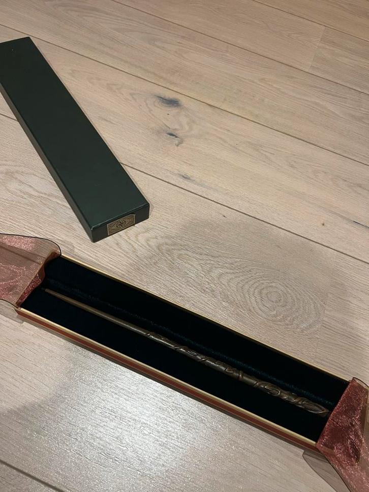 Harry Potter Hermelien Griffel Toverstaf Replica, Verzamelen, Harry Potter, Zo goed als nieuw, Replica, Ophalen of Verzenden