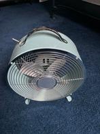 Retro Tafelventilator - Mintgroen, Ophalen of Verzenden, Gebruikt, Tafelventilator