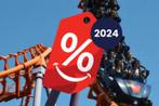 25% korting op Walibi entreeticket (max 5 personen), Kortingskaart, Drie personen of meer