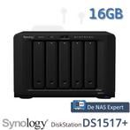 NAS Synology DS1517+ 16GB refurbished, Info@synology.com, Synology, Ophalen of Verzenden, Zo goed als nieuw