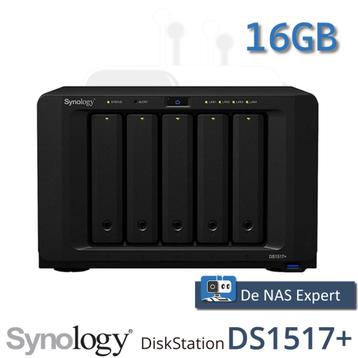NAS Synology DS1517+ 16GB refurbished beschikbaar voor biedingen