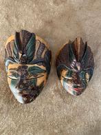 Javaanse maskers, schitterend, Antiek en Kunst, Kunst | Niet-Westerse kunst, Ophalen of Verzenden