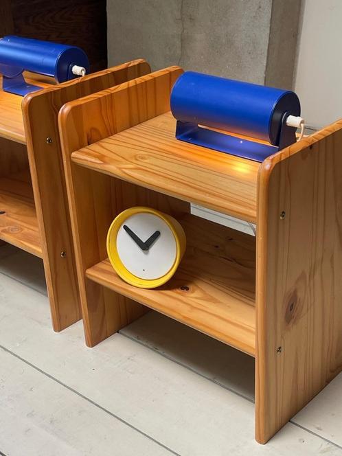 1x houten nachtkastje grenen bijzettafeltje tafeltje hout, Huis en Inrichting, Kasten | Ladekasten, Gebruikt, Minder dan 100 cm