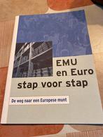 EMU en Euro stap voor stap - Brochure, Ophalen of Verzenden, Zo goed als nieuw, Economie en Marketing