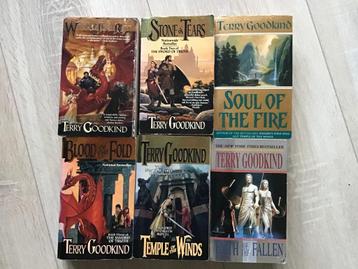 Serie boeken van The Sword of Thruth van Terry Goodkind  beschikbaar voor biedingen
