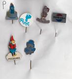 6 speldjes o.a. Pril, Pepsi cola, Piggelmee en Pipo, Verzamelen, Ophalen of Verzenden, Gebruikt, Overige onderwerpen