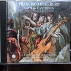 Guerrero: Sacrae Cantiones, Capella Real Catalunya, J Savall, Cd's en Dvd's, Cd's | Klassiek, Ophalen of Verzenden