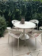 Tuinset Gloster, 4 zitplaatsen, Aluminium, Ophalen of Verzenden, Zo goed als nieuw