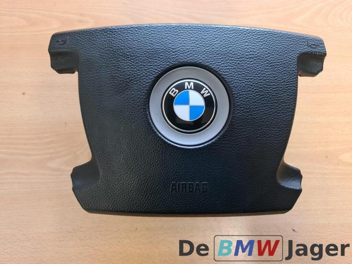 Stuurairbag zwart BMW 7-serie E65 E66 32346758545, Auto-onderdelen, Besturing, BMW, Gebruikt, Ophalen of Verzenden