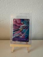 Donquixote Doflamingo (PRB02-011) (V.2) (Alternate Art), Ophalen of Verzenden, Nieuw, Losse kaart, Foil