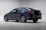 Mazda 3 SkyActiv-X 180 Luxury [ LED Leder Navi Apple/Android, Auto's, Mazda, Gebruikt, Blauw, Bedrijf, Handgeschakeld