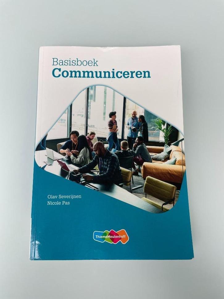 Basisboek communiceren • 4e druk - ISBN 9789006210163, Boeken, Studieboeken en Cursussen, Zo goed als nieuw, HBO, Beta, Ophalen of Verzenden