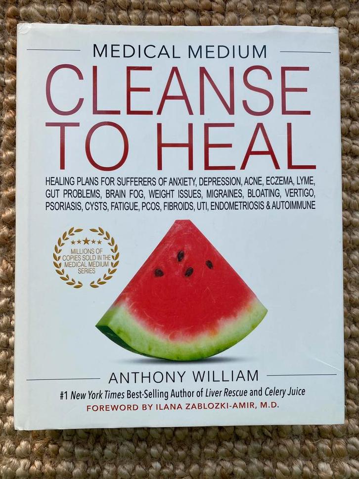 Medical Medium, Cleanse to heal, uitg 2020, Engels., Boeken, Gezondheid, Dieet en Voeding, Zo goed als nieuw, Dieet en Voeding