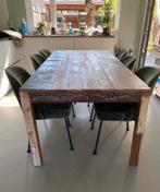 Eettafel van sloophout, Huis en Inrichting, Tafels | Eettafels, Ophalen, Gebruikt, 200 cm of meer, 50 tot 100 cm