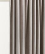 Breed black out gordijn H&M home 280x300 grijs, Ophalen, Zo goed als nieuw, Grijs, 200 cm of meer