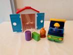 Playmobil 123 sorteer garage met vrachtauto, Ophalen of Verzenden, Zo goed als nieuw, Complete set